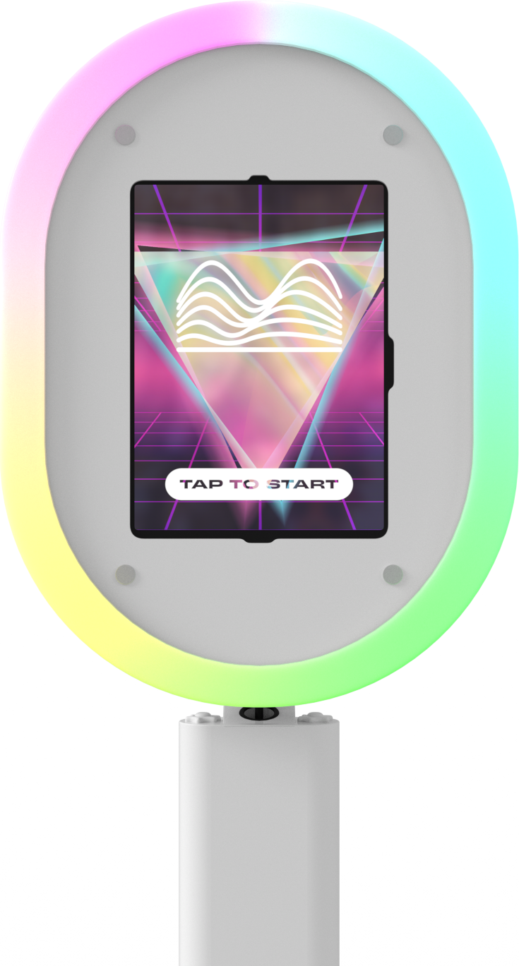 Movebooth iPad Photo Booth Kiosk close-up